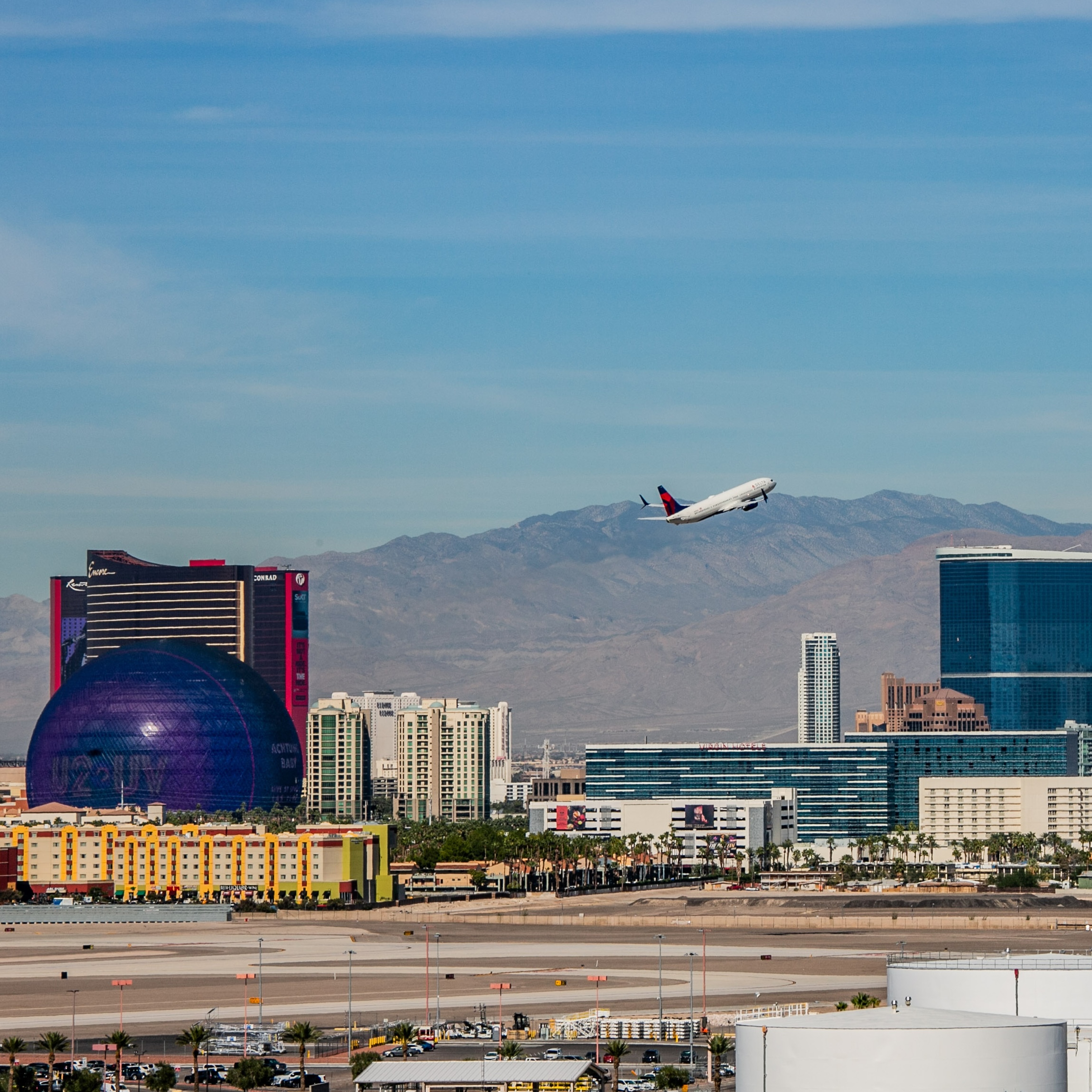 Plane taking off